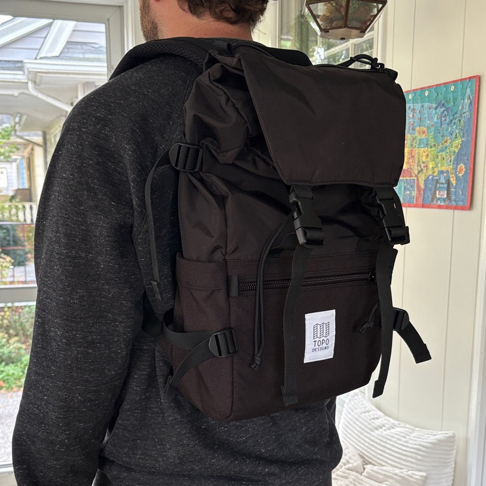 Topo Designs rover pack classic Black Backpack - Picture 9 of 10